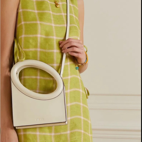 NWT Staud Limone ivory leather bag - Picture 3 of 5